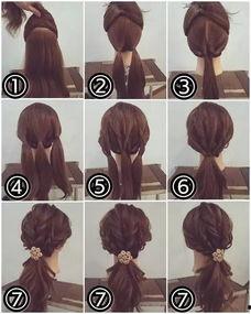 热门话题最火菠萝辫图片