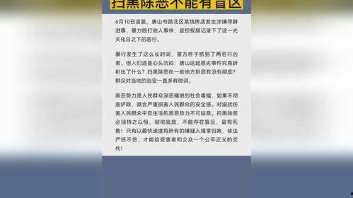热门话题唐山话题,回顾与反思，社会稳定的守护者之路